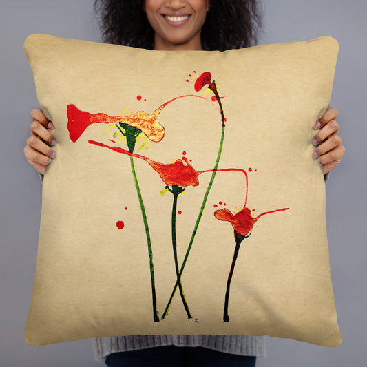 Floral Golden Tint: Cushions