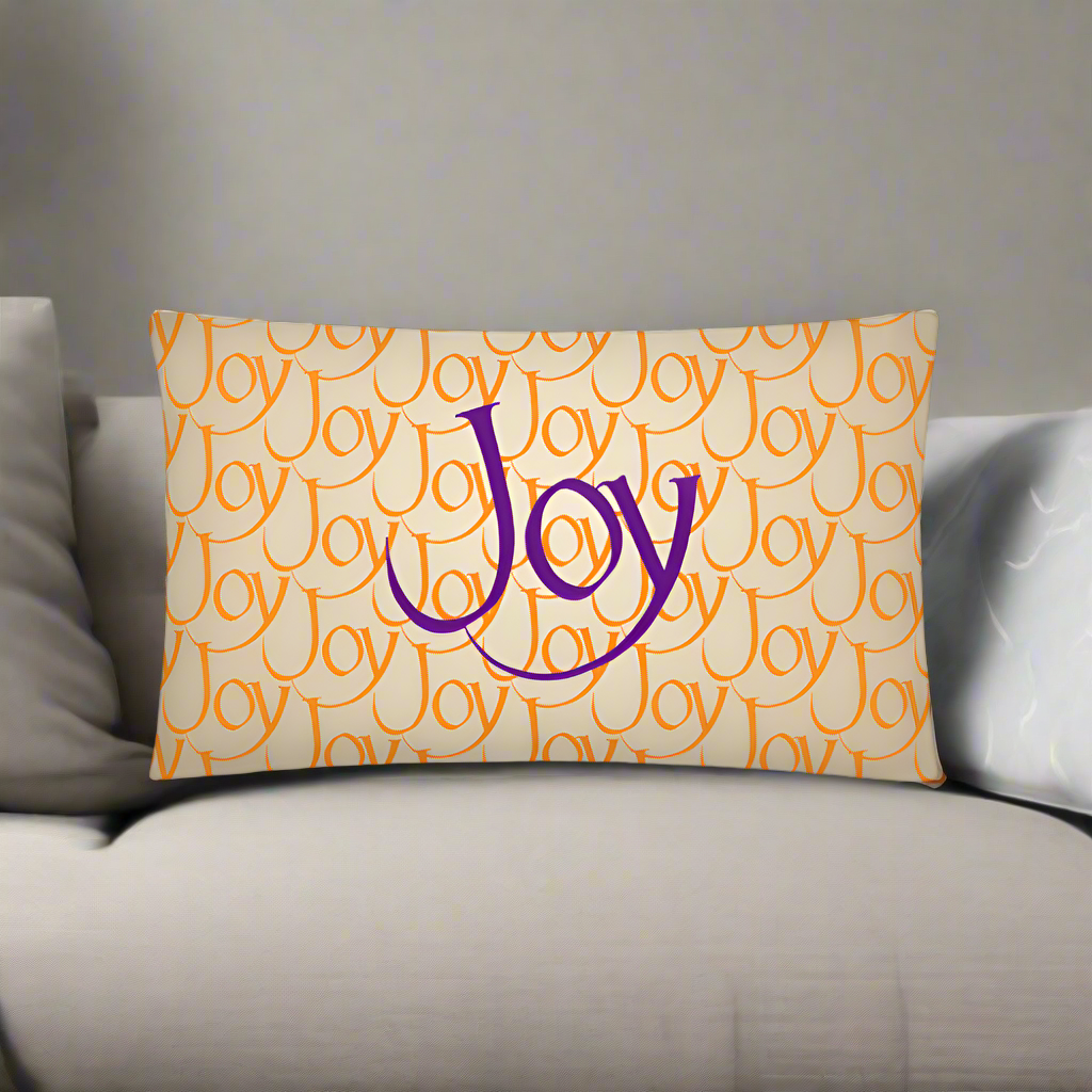 Abundant Joy: Classic Cushion | 20″×12″