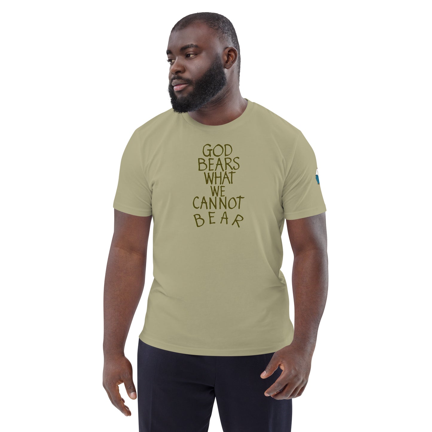 God Bears What We Cannot: Unisex Organic Cotton T-Shirts