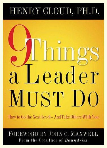 9 Things A Leader Must Do